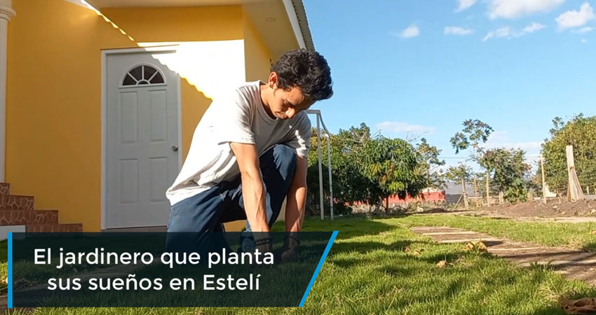 Leandro Vásquez: El jardinero que planta sus sueños en Estelí