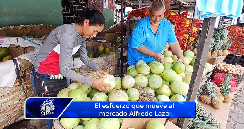 El esfuerzo que mueve al mercado Alfredo Lazo