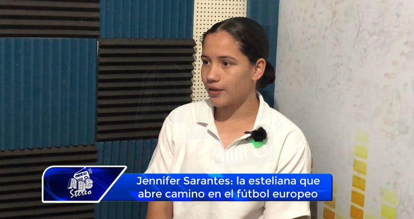 Jennifer Sarantes: la esteliana que abre camino en el fútbol europeo