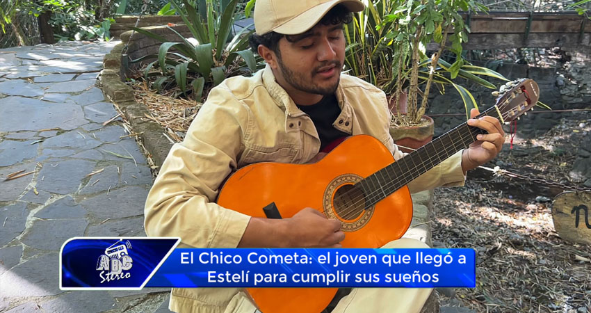 El Chico Cometa: el joven que llegó a Estelí para cumplir sus sueños