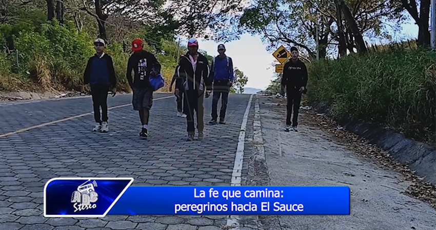 La fe que camina: peregrinos hacia El Sauce