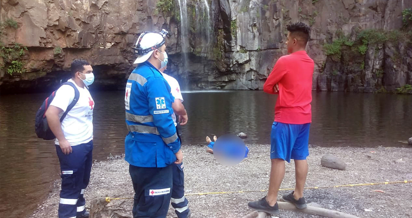 El joven Gabriel Ruiz falleció ahogado en El Santo La Estanzuela. Foto: Juan Francisco Dávila / Radio ABC