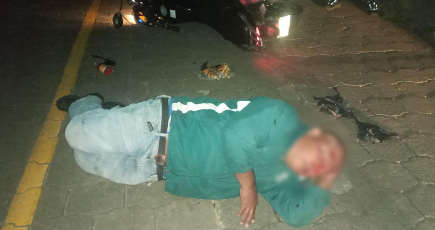 El motociclista, quien supuestamente presentaba aliento etílico, resultó con golpes en varias partes del cuerpo, tras impactar contra una vaca en una comunidad de San Fernando, departamento de Nueva Segovia.