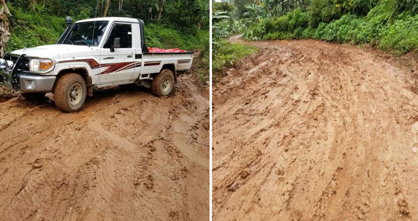 La Cuesta del Muerto, es uno de los tramos más críticos. Foto: Cortesía/Radio ABC Stereo
