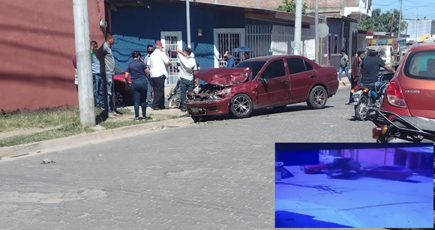 El percance, aparentemente fue causado por una camioneta que iba a exceso de velocidad. Foto: Rosa Angélica Reyes/Radio ABC Stereo