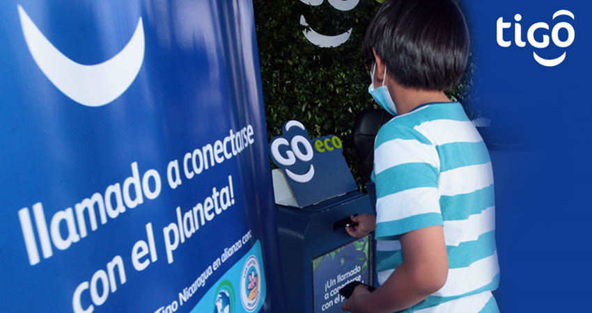 Tigo reafirma su compromiso con el cuido del medioambiente. Foto: Tigo Nicaragua