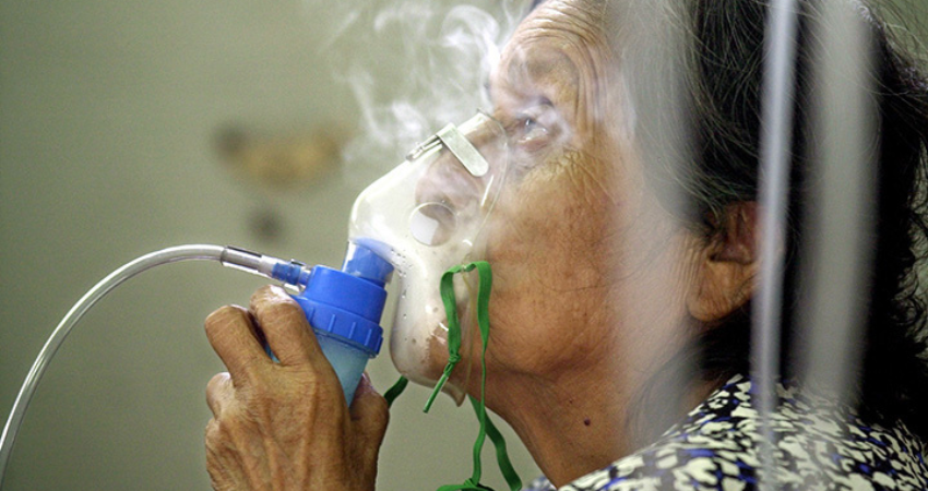 El clima irregular puede causar enfermedades respiratorias. Imagen de referencia