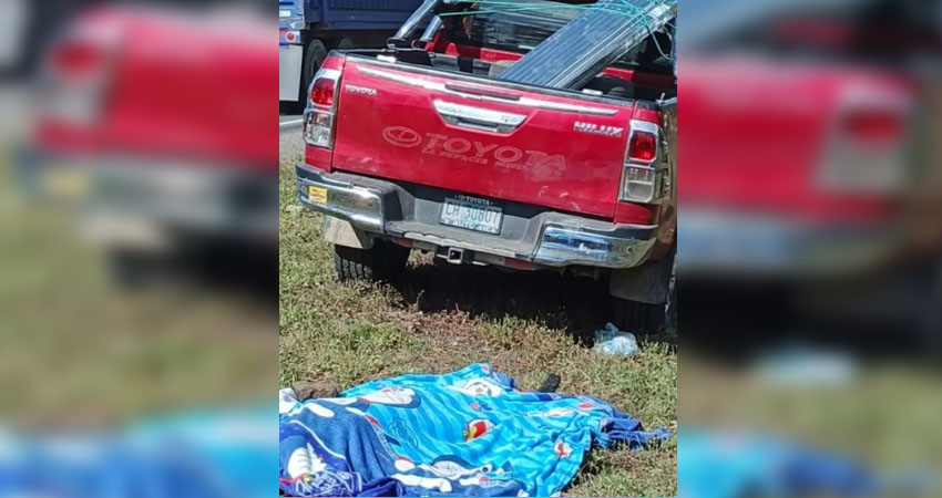 Fatal accidente cobra la vida de una adolescente en Chinandega.    Foto: Cortesía / Radio ABC Stereo