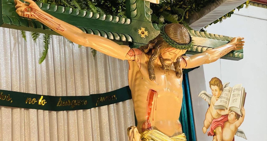 El Señor de los Milagros es el patrono de este municipio segoviano.