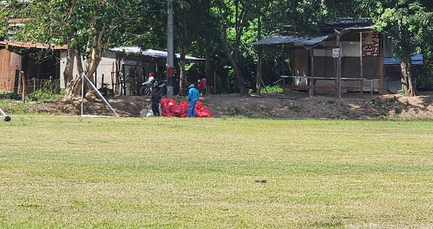 Jornada de limpieza en Wiwilí. Foto: Facebook Alcaldía de Wiwilí