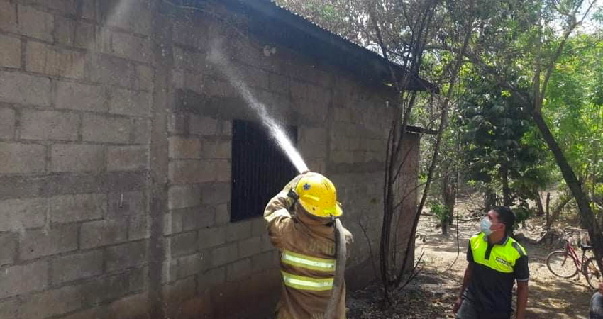 Afortunadamente el incendio pudo ser controlado. Foto: Cortesía