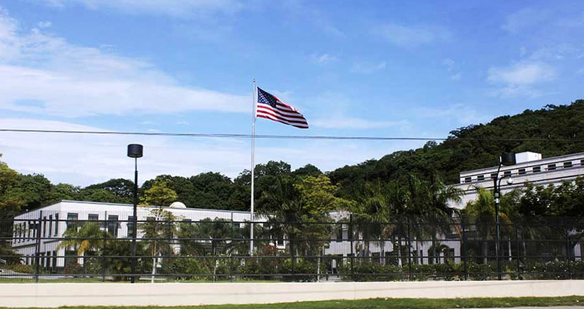 Embajada de Estados Unidos en Nicaragua. Foto: Cortesía