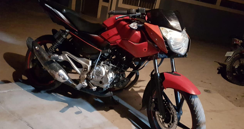 La motocicleta robada estaba valorada en 750 dólares. Foto: Cortesía/Radio ABC Stereo