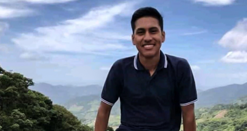 Johnston Amilkar Casco, uno de los jóvenes liberados. Foto: Cortesía/Radio ABC Stereo