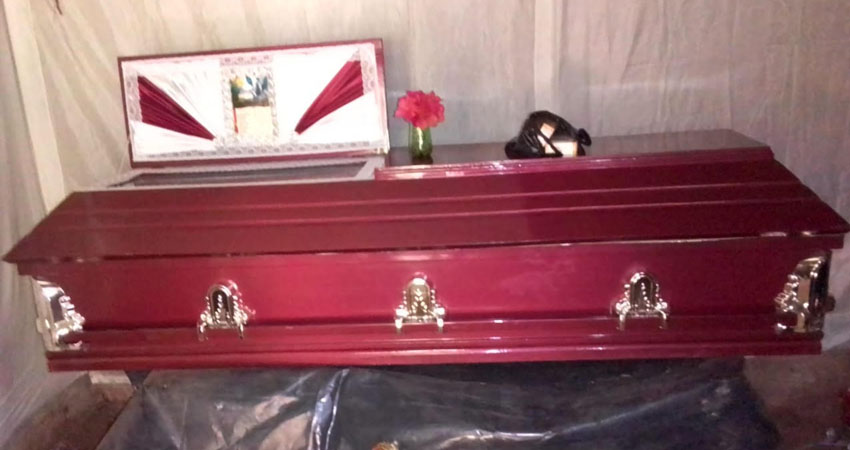 El nicaragüense fue sepultado este domingo en su tierra natal. Foto: Cortesía/Radio ABC Stereo
