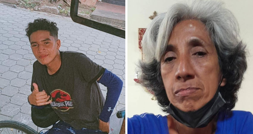 Víctima Eliza Mendiola y Esteban de Jesús Vargas, supuesto victimario. Foto: Cortesía/Radio ABC Stereo