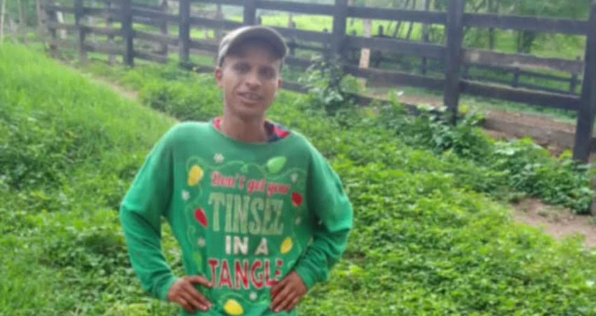 Familiares buscan a Moisés Rivas, originario de Plan de Grama. Foto: Cortesía/Radio ABC Stereo