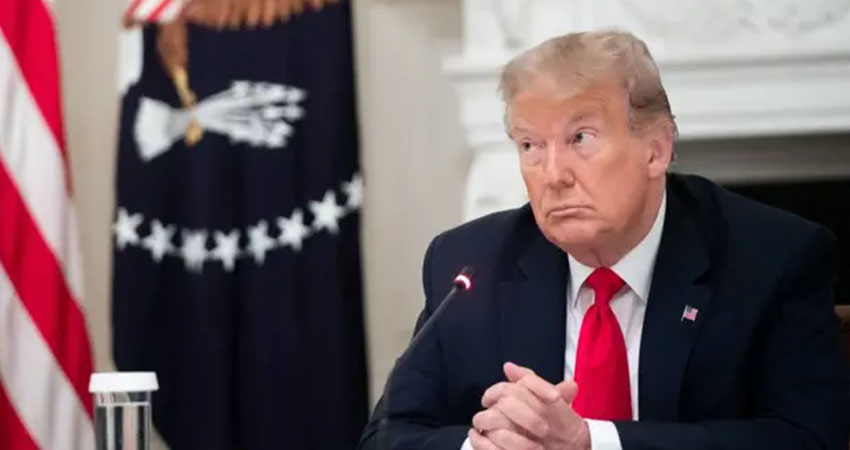 Donald Trump, presidente de los Estados Unidos.