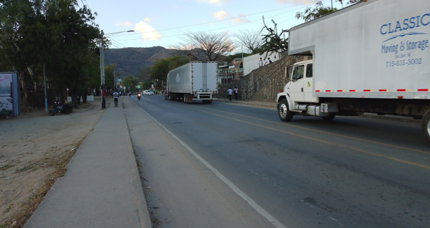 Restablecen cruce fronterizo de Las Manos hacia Honduras. Foto: Cortesía