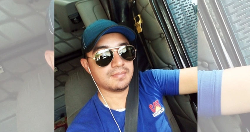 Conductor nicaragüense identificado como Fid Javier. Foto: Redes Sociales/Radio ABC Stereo