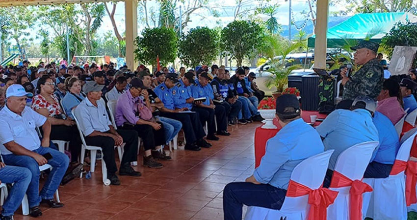 Reafirmaron la importancia de la seguridad constante en las zonas cafetaleras y fronterizas. Foto: Cortesía/Ejército de Nicaragua