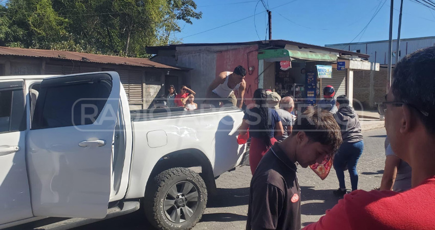 El adulto mayor fue auxiliado en el lugar. Foto: José Enrique Ortega/Radio ABC Stereo