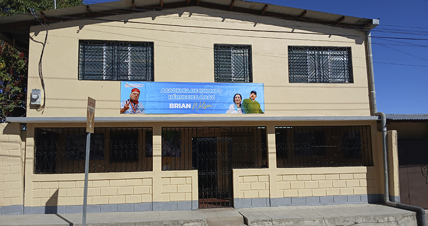 Academia de Idiomas Héroe de La Paz Brian Wilson, en Estelí. Foto: Byron Altamirano/Radio ABC Stereo