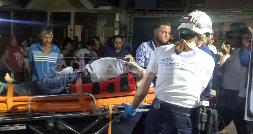 El adulto mayor sufrió varias lesiones. Foto: José Enrique Ortega/Radio ABC Stereo