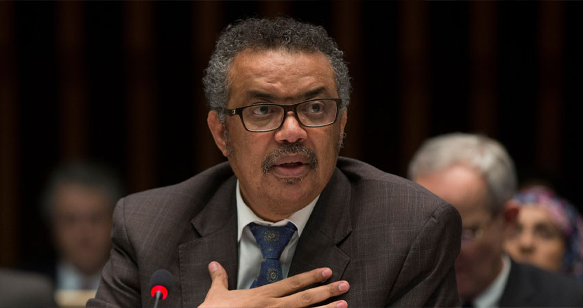 Tedros Adhanom Ghebreyesus, director general de la OMS. Foto: Cortesía.