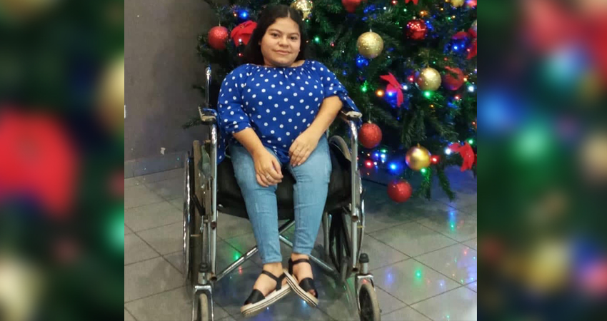 Sarahí anhela ver a su madre en estos difíciles momentos. Foto: Cortesía