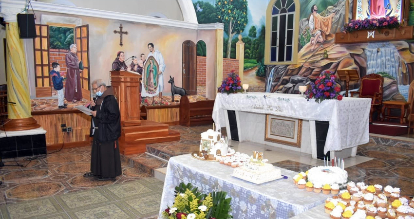 Celebraciones a Fray Odorico D'Andrea. Foto: Tras las huellas de Fray Odorico