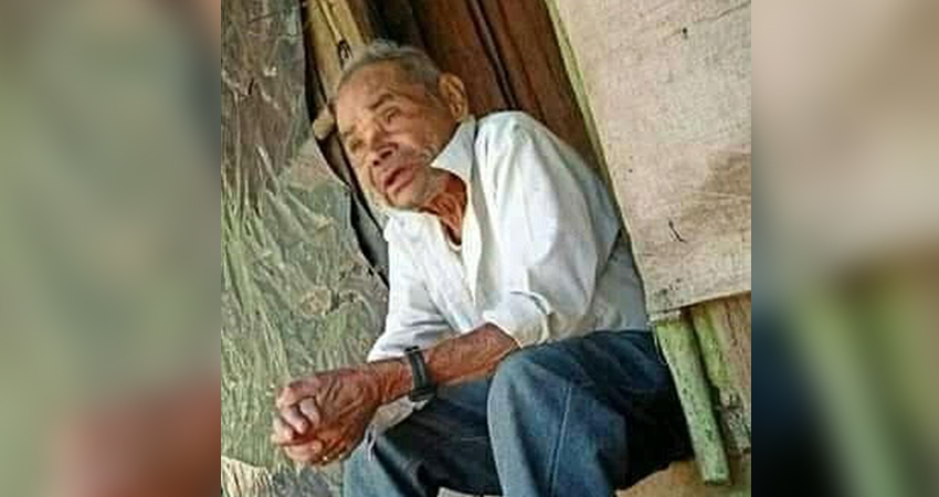 Don Santos Toribio, descansa en paz. Foto: Cortesía