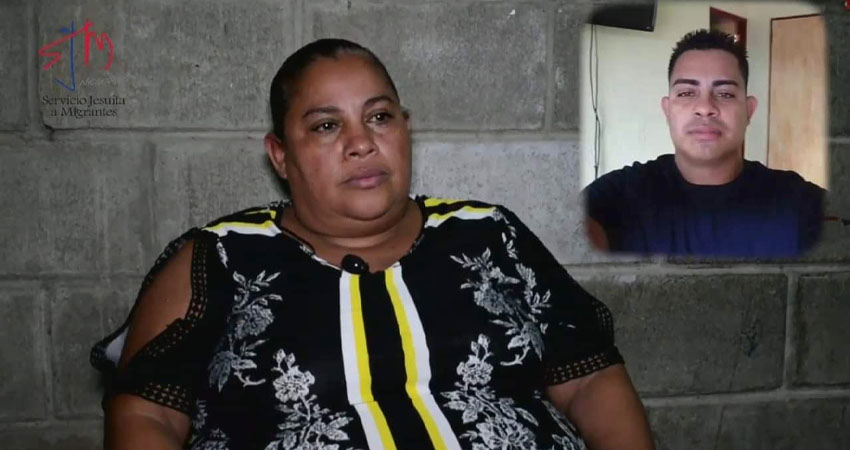 Doña Sandra no pierde las esperanzas de encontrar a su hijo. Foto: Servicio Jesuita a Migrantes