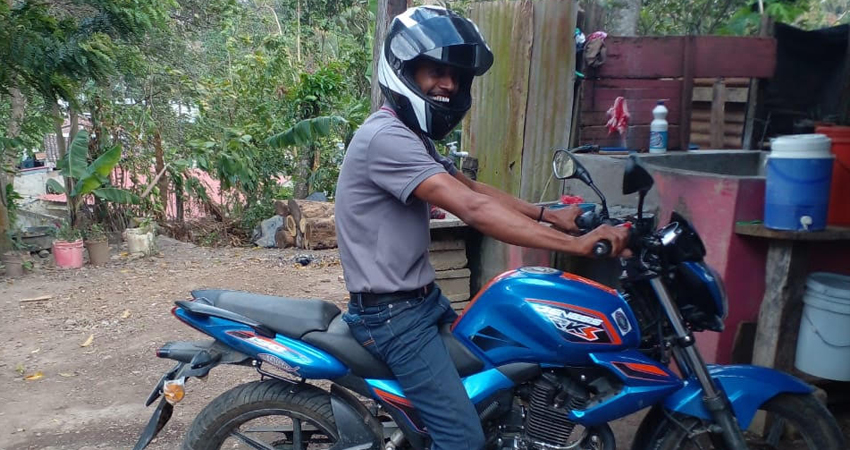 La motocicleta ya está con su dueño legítimo. Foto: Cortesía/Radio ABC Stereo