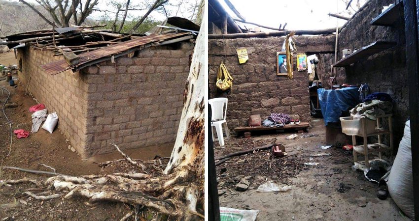 La familia espera contar con apoyo para la reconstrucción. Foto: Cortesía/Radio ABC Stereo