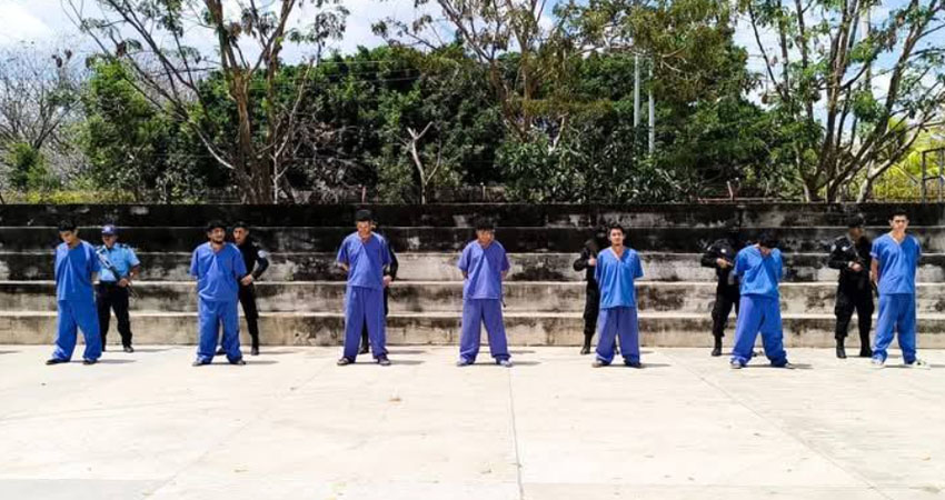 Detenidos en Nueva Segovia . Foto: Canal VeintiSéis Nicaragua