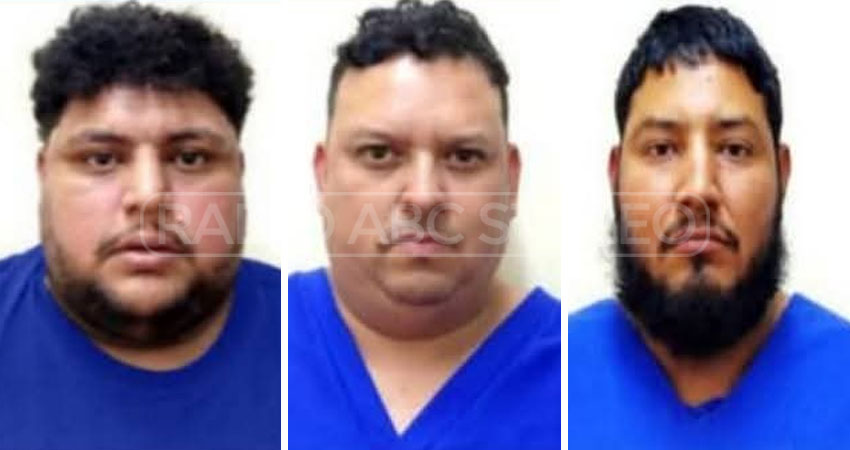 Los tres acusados fueron detenidos por la policía de Nicaragua. Foto: Cortesía/Radio ABC Stereo
