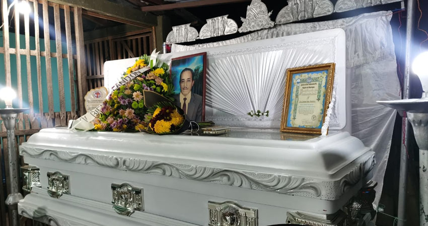 Santos López Inestroza falleció por causas naturales. Foto: Cortesía