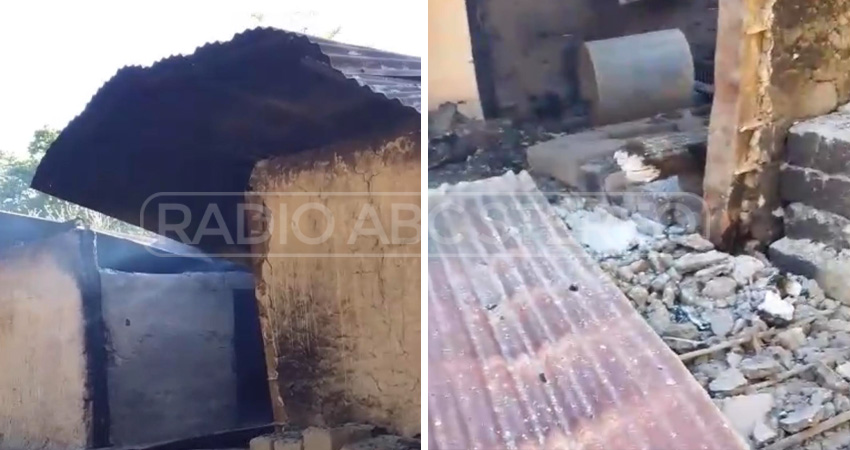 Una decisión difícil. María Nieve Aguilar lamenta que su hijo mayor haya provocado el incendio que arrasó con todas las pertenencias que estaban en su casa.