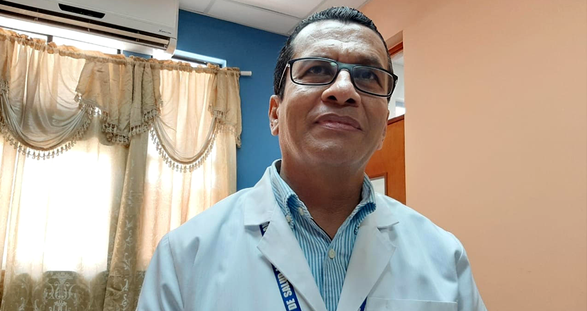 Dr. José Ángel Pino, Director Municipal de Salud en Estelí. Foto: Famnuel Úbeda/Radio ABC Stereo
