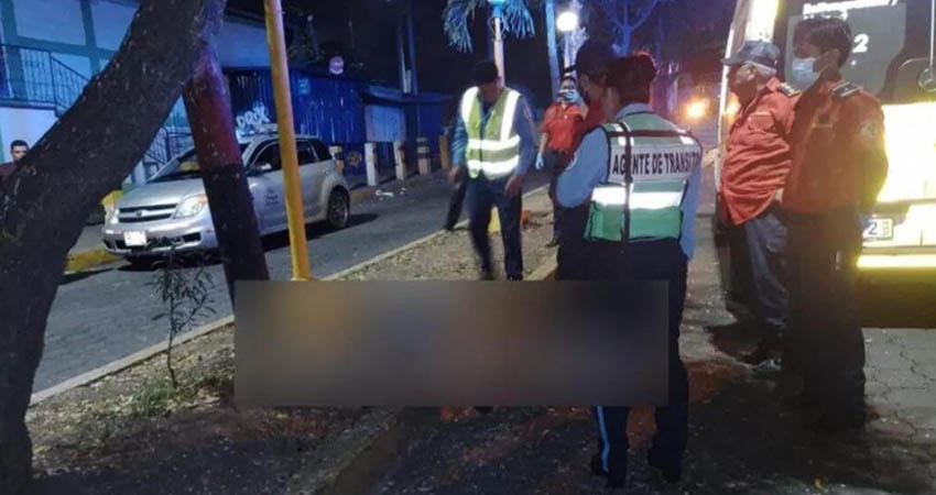 Motociclista muere al impactar contra boulevard. Foto: Cortesía/Radio ABC Stereo