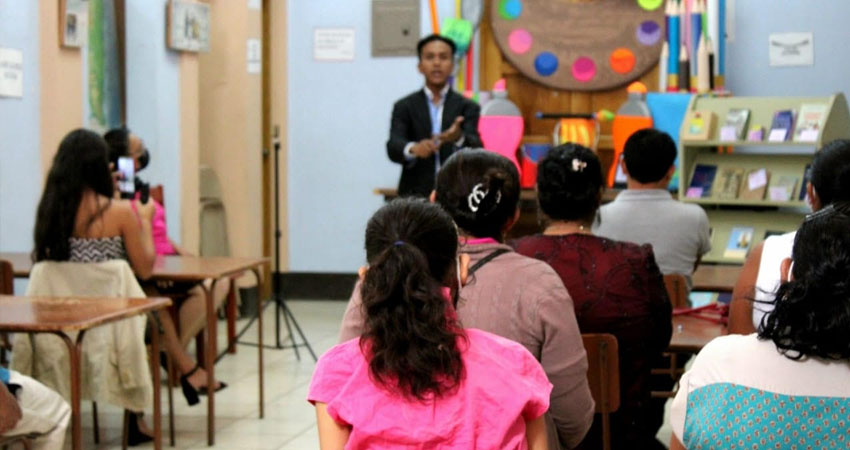 Christhofer Rodríguez, conferencista. Foto: Cortesía/Radio ABC Stereo