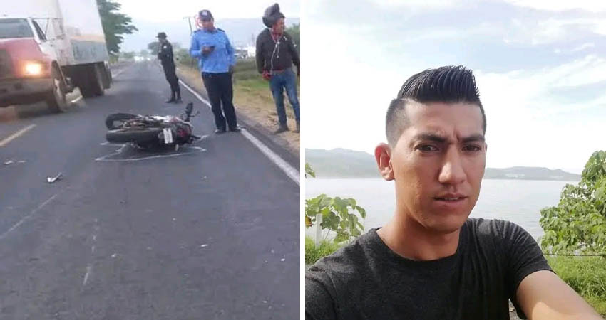 Milton Duarte Sevilla, de 33 años, murió al colisionar en la motocicleta que conducía contra un objeto fijo en el kilómetro 108.