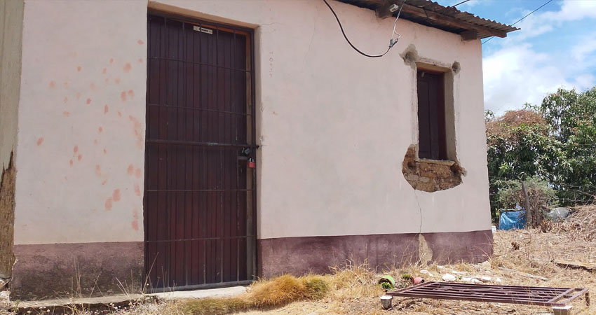 Los sujetos forzaron la ventana de la vivienda. Foto: Cortesía/Radio ABC Stereo