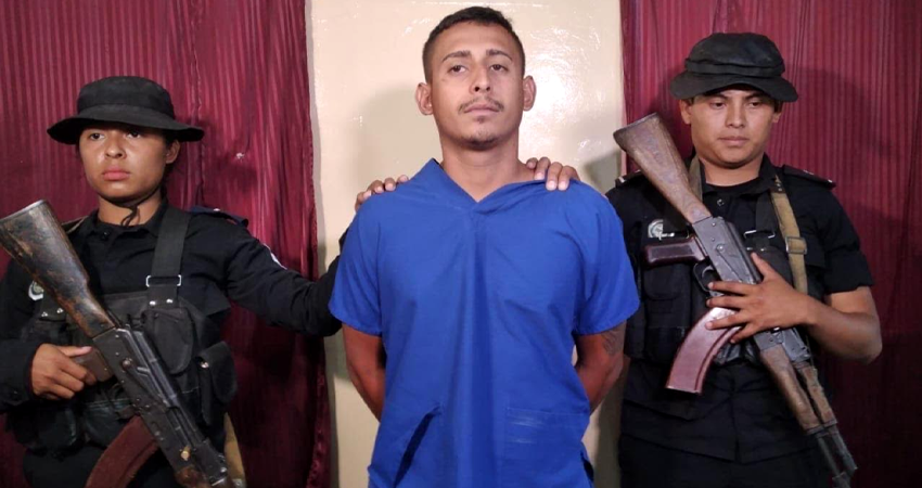 Wilmer Moisés Palacios Toruño, acusado de homicidio. Foto: Juan Fco. Dávila/Radio ABC Stereo
