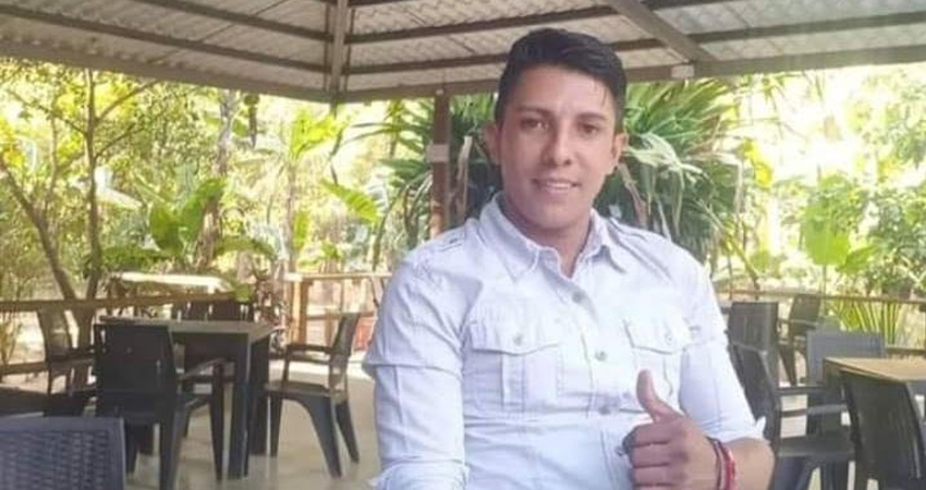 Francisco José García López, de 28 años de edad, está desaparecido desde el pasado lunes. La última vez que lo vieron fue en la ciudad de Ocotal.