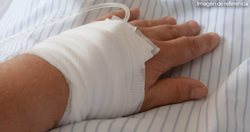 La víctima tuvo que ser intervenida quirúrgicamente. Imagen de referencia