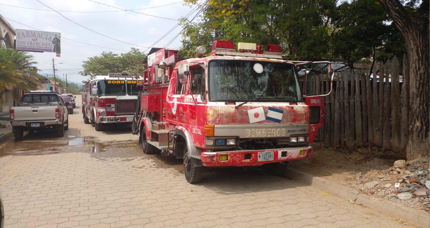 El incendio no afectó a miembros de la familia, pero dejó cuantiosas pérdidas materiales. Foto: Cortesía/Radio ABC Stereo