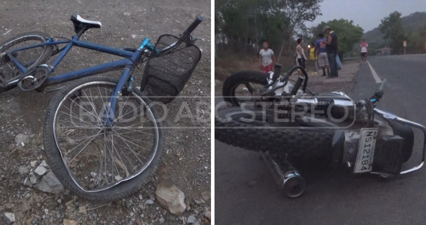 Accidente en la comunidad El Limón, Palacagüina. Foto: Jacdiel Rivera/Radio ABC Stereo