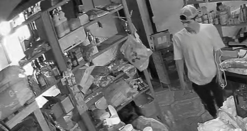 El robo fue captado por cámaras de seguridad. Foto: Cortesía/Radio ABC Stereo